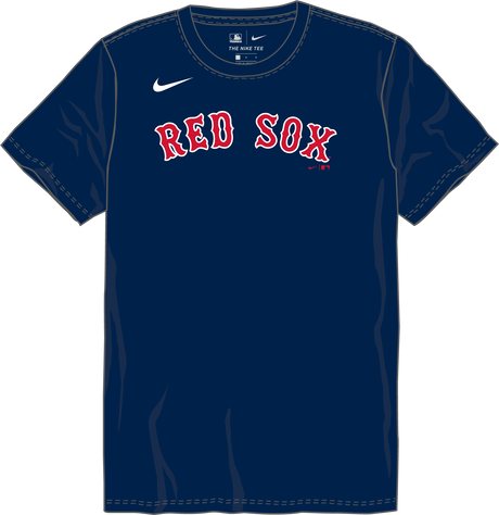 Nike Boston Red Sox Youth Institutional Short Sleeve Crew Neck Tee
