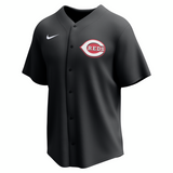 Nike Cincinnati Reds Adult Institutional Full Button Jersey-1