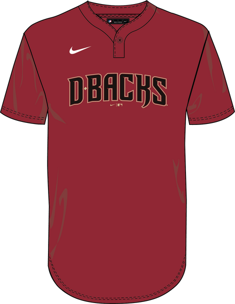 Nike Arizona Diamondbacks Youth 1 Button Jersey