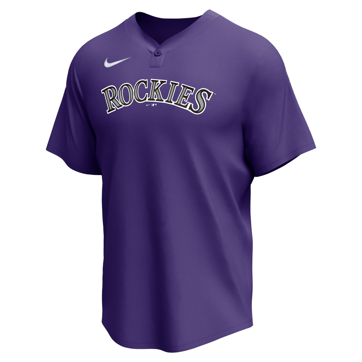 Nike Colorado Rockies Adult Institutional 1 Button Pullover-1