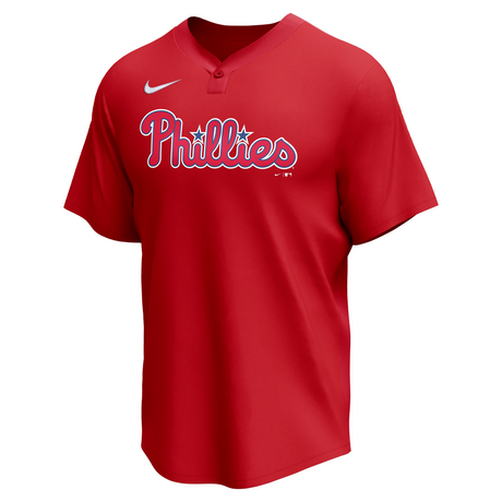 Nike Philadelphia Phillies Adult Institutional 1 Button Pullover-1