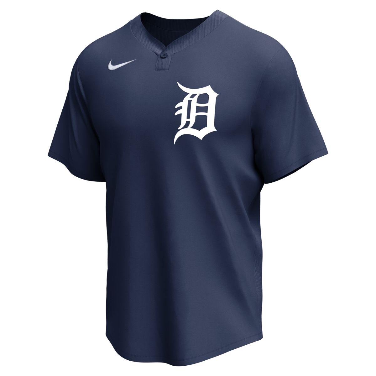 Nike Detroit Tigers Adult Institutional 1 Button Pullover-1