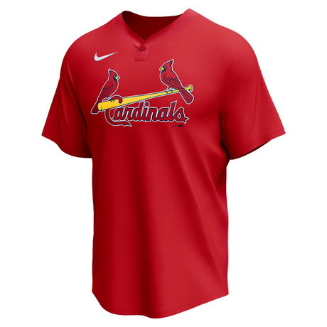 Nike St. Louis Cardinals Adult Institutional 1 Button Pullover-1