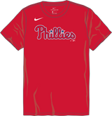 Nike Philadelphia Phillies Youth Institutional Short Sleeve Cotton Tee