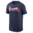 Nike Atlanta Braves Adult Institiutional Short Sleeve Cotton Tee-1