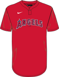 Nike Los Angeles Angels Youth Institutional 1 Button Pullover