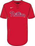 Nike Philadelphia Phillies Youth Institutional 1 Button Pullover