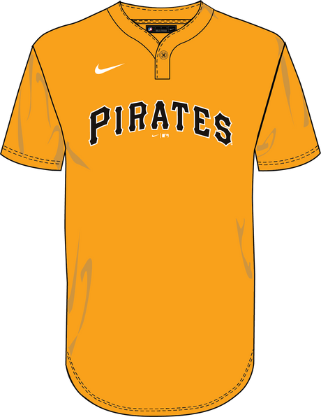 Nike Pittsburgh Pirates Youth Institutional 1 Button Pullover