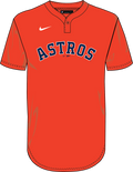 Nike Houston Astros Youth Institutional 1 Button Pullover