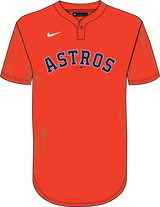 Nike Houston Astros Youth Institutional 1 Button Pullover