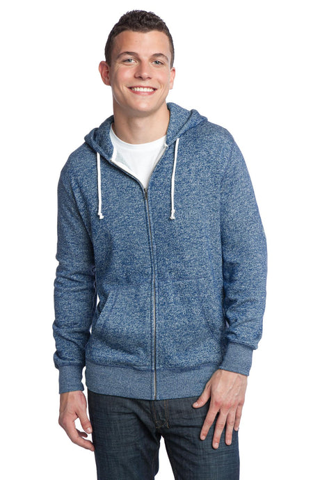 District    Marled Fleece Full-Zip Hoodie DT192