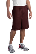 Sport-Tek Men's   Long Mesh Short