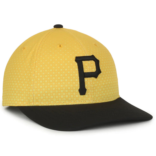 Outdoor Cap Pittsburgh Pirates™ Official MLB® Replica Structured Solid Panel Hat (MLB-550cc)-1