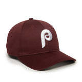 Outdoor Cap Philadelphia Phillies™ Official MLB® Replica Structured Solid Panel Hat (MLB-350)-1
