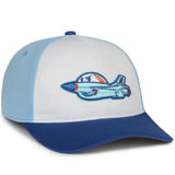 Outdoor Cap Aberdeen Ironbirds™ Offical MiLB® Replica Structured Solid Panel Hat (MIN-350)-1