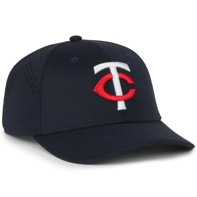 Outdoor Cap Minnesota Twins™ Official MLB® Replica Structured Solid Panel Hat (MLB-650)-1