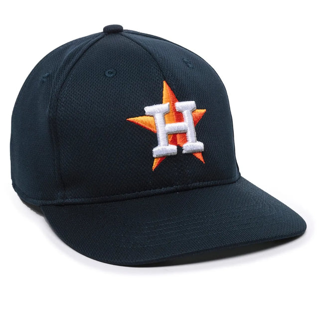 Outdoor Cap Houston Astros™ Official MLB® Replica Structured Solid Panel Hat (MLB-350)-1