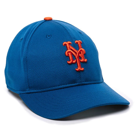 Outdoor Cap New York Mets™ Official MLB® Replica Structured Solid Panel Hat (MLB-350)-1