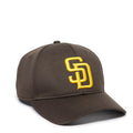Outdoor Cap San Diego Padres™ Official MLB® Replica Structured Solid Panel Hat (MLB-350)-1
