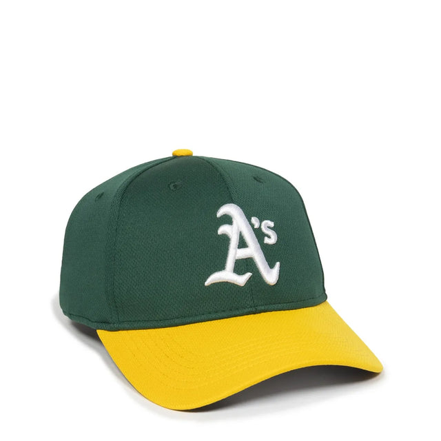 Outdoor Cap Oakland Athletics™ Official MLB® Replica Structured Solid Panel Hat (MLB-350)-1