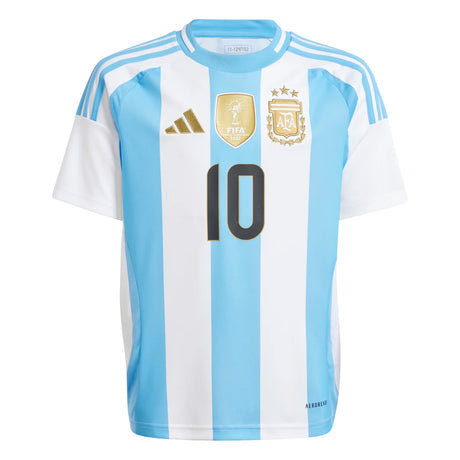 adidas Youth Argentina 24 Messi Home Jersey-1