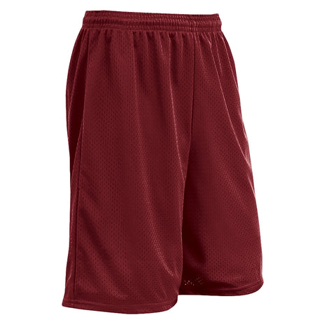 Champro Men's Polyester 9" Inseam Tricot Basketball Shorts with Liner 