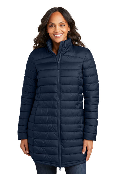 Port Authority Women's   Horizon Puffy Long Jacket L365