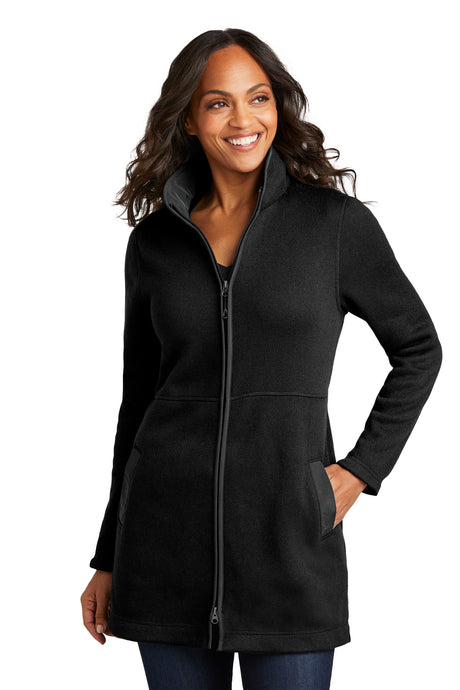 Port Authority Women's   Arc Sweater Fleece Long Jacket L425