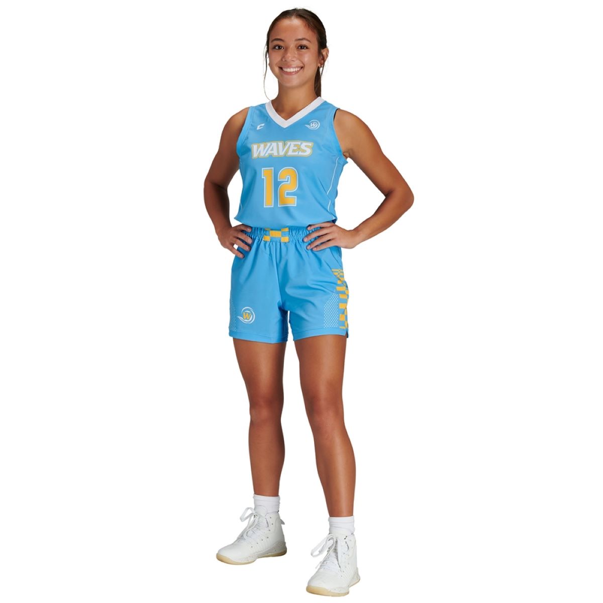 Custom Stretch Woven Basketball 5" Short Womens, Girls Team Basketball Shorts