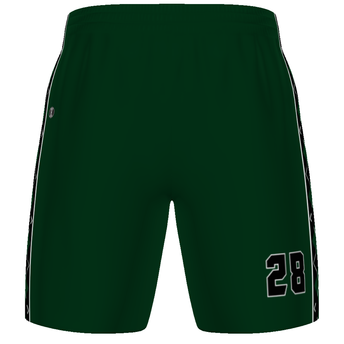 Holloway Adult Sublimated Turbo Reversibe 8 Inch Basketball Shorts