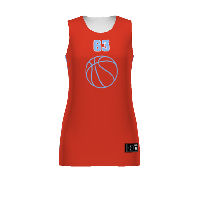 Holloway Ladies Sublimated Lightweight Reversible Basketball Jersey Team Basketball Jerseys