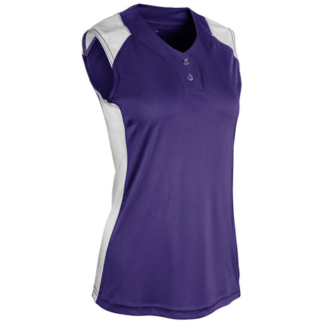 Champro Women's Infinite 2-Button Sleeveless Basketball Jersey