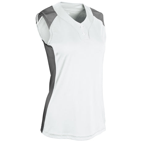 Champro Women's Infinite 2-Button Sleeveless Basketball Jersey