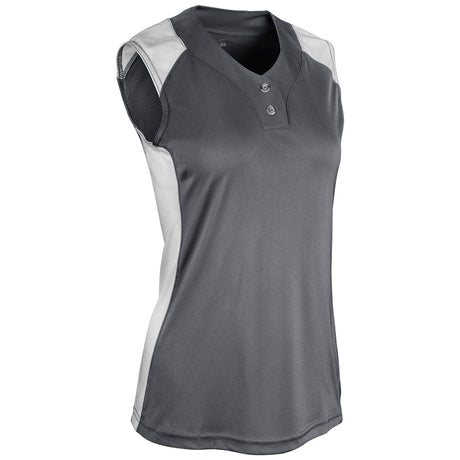 Champro Women's Infinite 2-Button Sleeveless Basketball Jersey