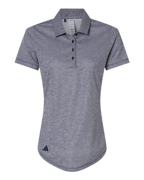 adidas Women's Space Dyed Polo-1