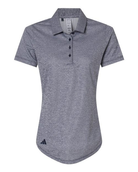 adidas Women's Space Dyed Polo-1