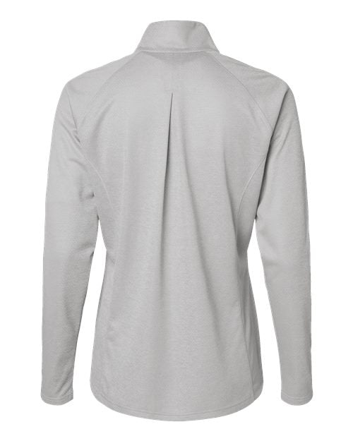 adidas Women's Space Dyed Quarter-Zip Pullover-2