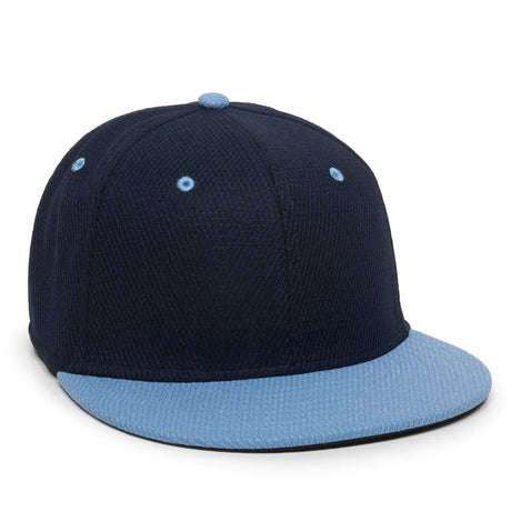 Outdoor Cap CAGE25 Flat Bill Cage Mesh Structured Solid Back Hat-1