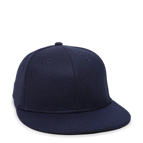 Outdoor Cap CAGE25 Flat Bill Cage Mesh Structured Solid Back Hat-1