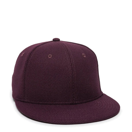 Outdoor Cap CAGE25 Flat Bill Cage Mesh Structured Solid Back Hat-1