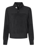 adidas Women's Fleece Quarter-Zip Pullover-1