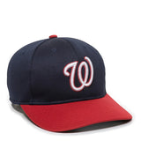 Outdoor Cap Washington Nationals™ Official MLB® Replica Structured Solid Panel Hat (MLB-350)-1