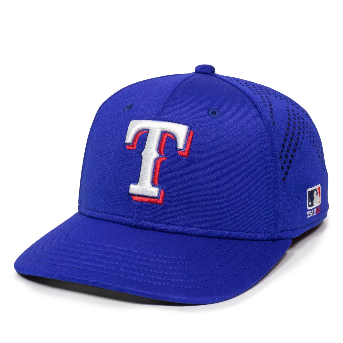 Outdoor Cap Texas Rangers™ Official MLB® Replica Structured Solid Panel Hat (MLB-600)-4
