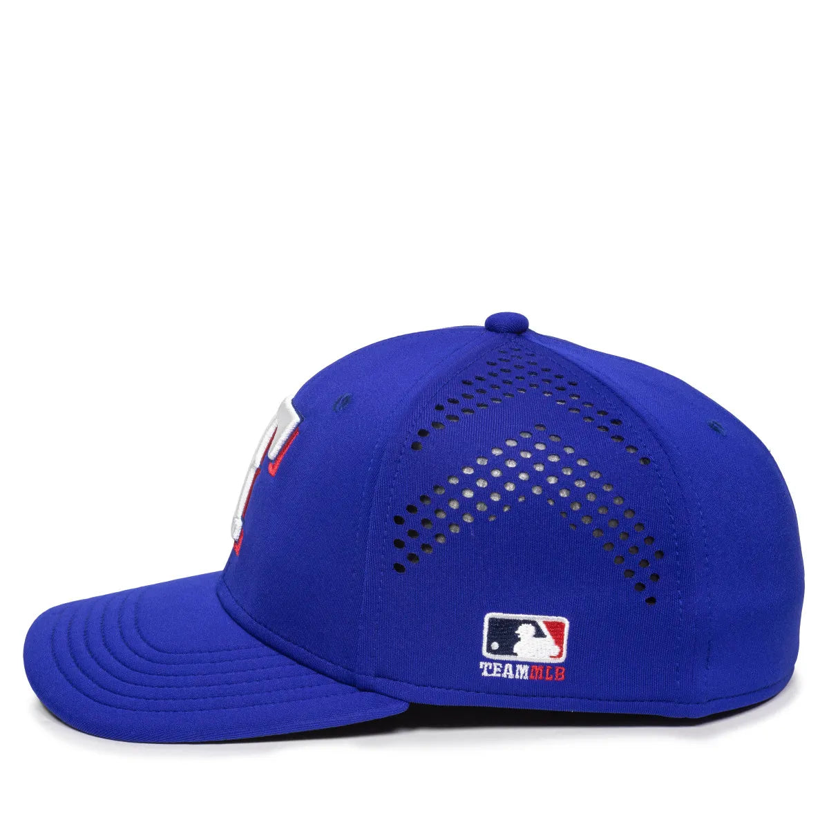 Outdoor Cap Texas Rangers™ Official MLB® Replica Structured Solid Panel Hat (MLB-600)-5