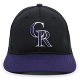 Outdoor Cap Colorado Rockies™ Official MLB® Replica Structured Solid Panel Hat (MLB-350)-3