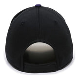 Outdoor Cap Colorado Rockies™ Official MLB® Replica Structured Solid Panel Hat (MLB-350)-2