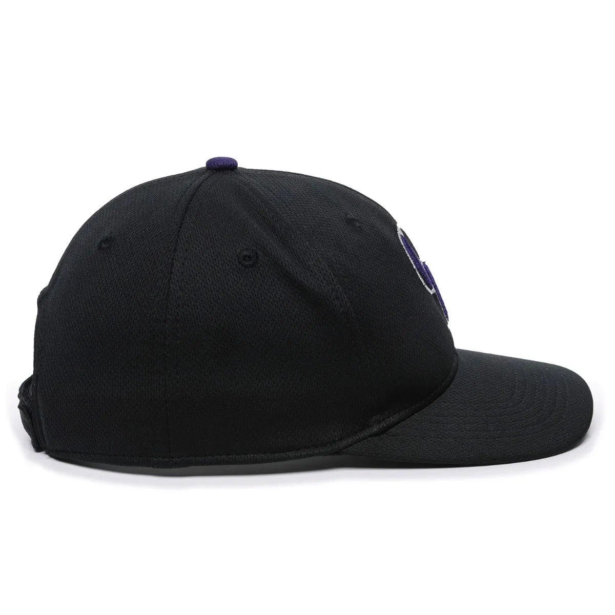 Outdoor Cap Colorado Rockies™ Official MLB® Replica Structured Solid Panel Hat (MLB-350)-8
