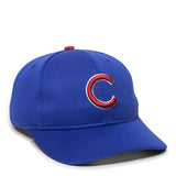 Outdoor Cap Chicago Cubs™ Official MLB® Replica Structured Solid Panel Hat (MLB-350)-1
