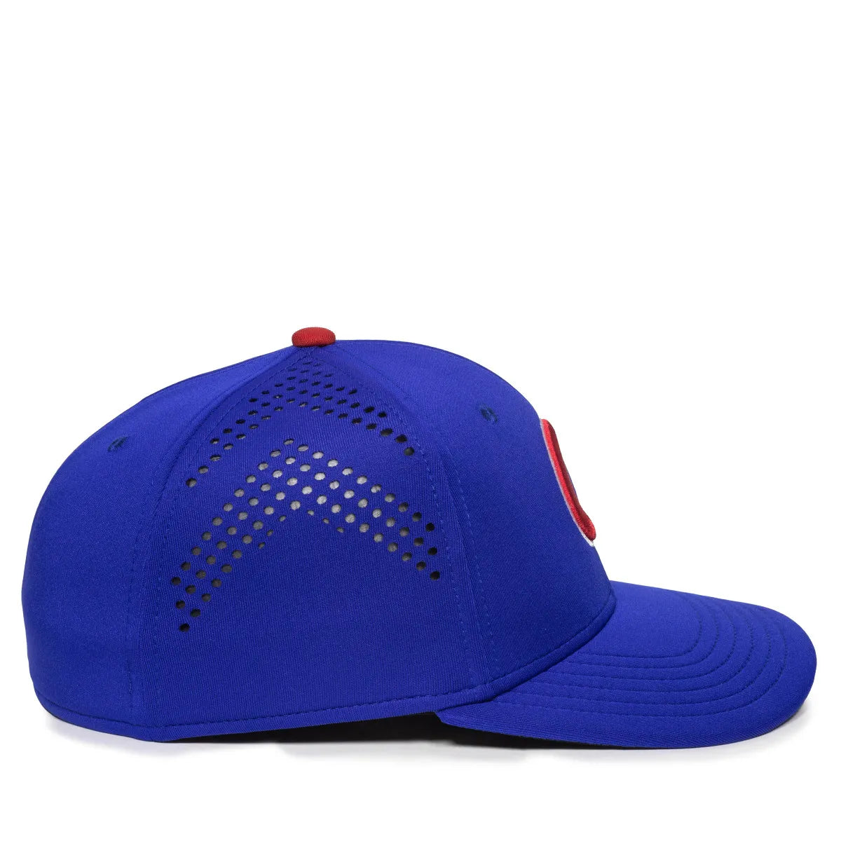 Outdoor Cap Chicago Cubs™ Official MLB® Replica Structured Solid Panel Hat (MLB-600)-8