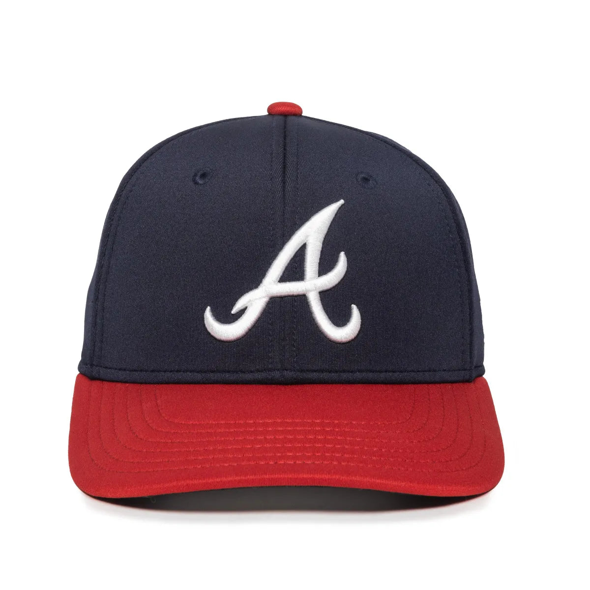 Outdoor Cap Atlanta Braves™ Official MLB® Replica Structured Solid Panel Hat (MLB-600)-3